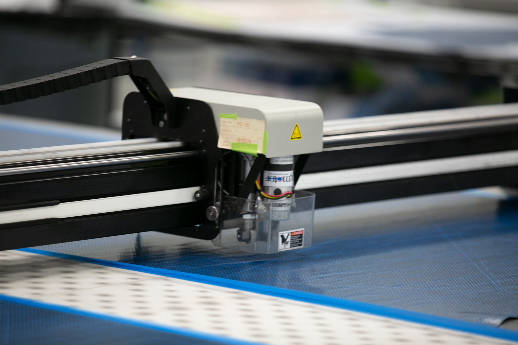 View of the factory floor